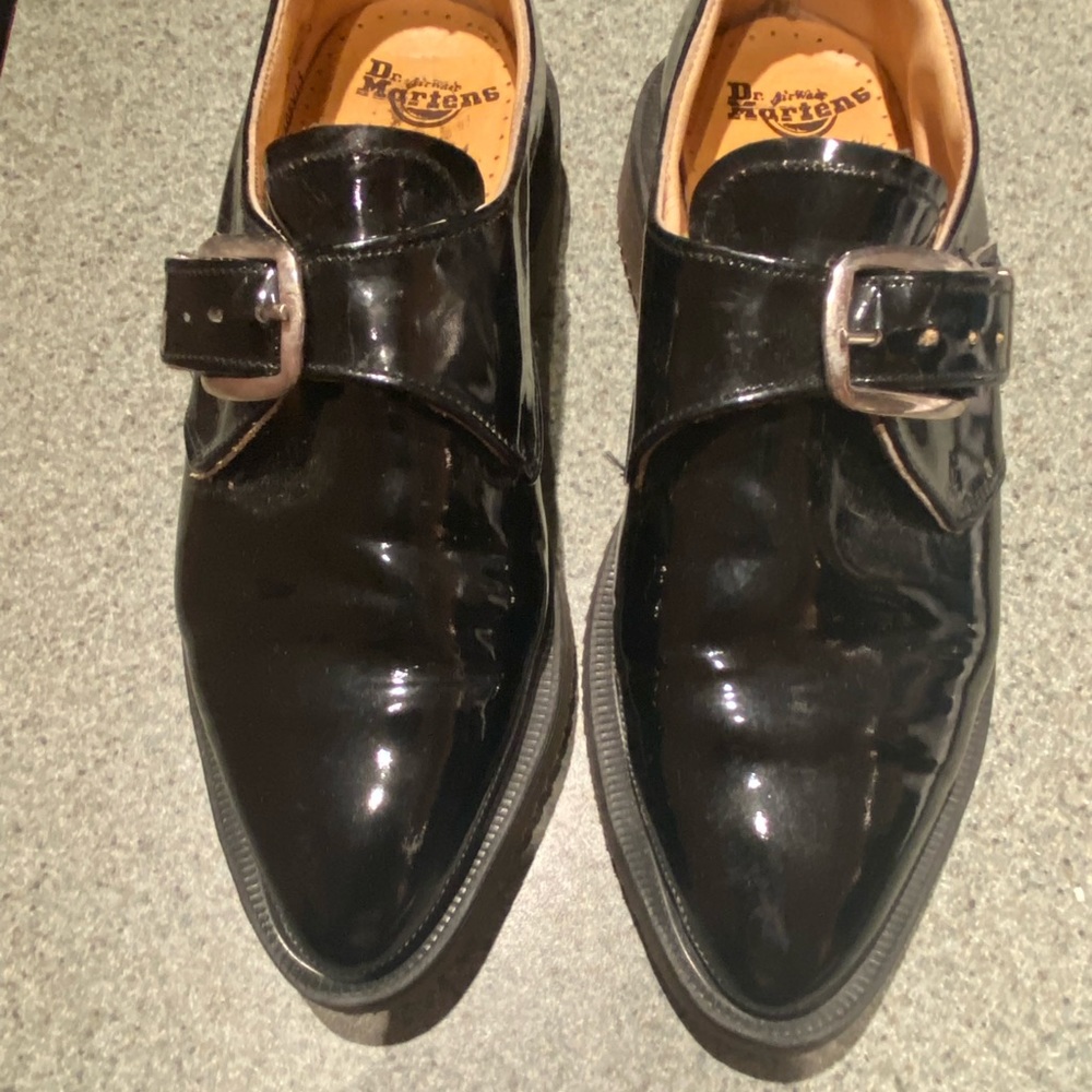 Vintage Patent Leather Doc Martens UK Size 3/US Size 5 Great Condition